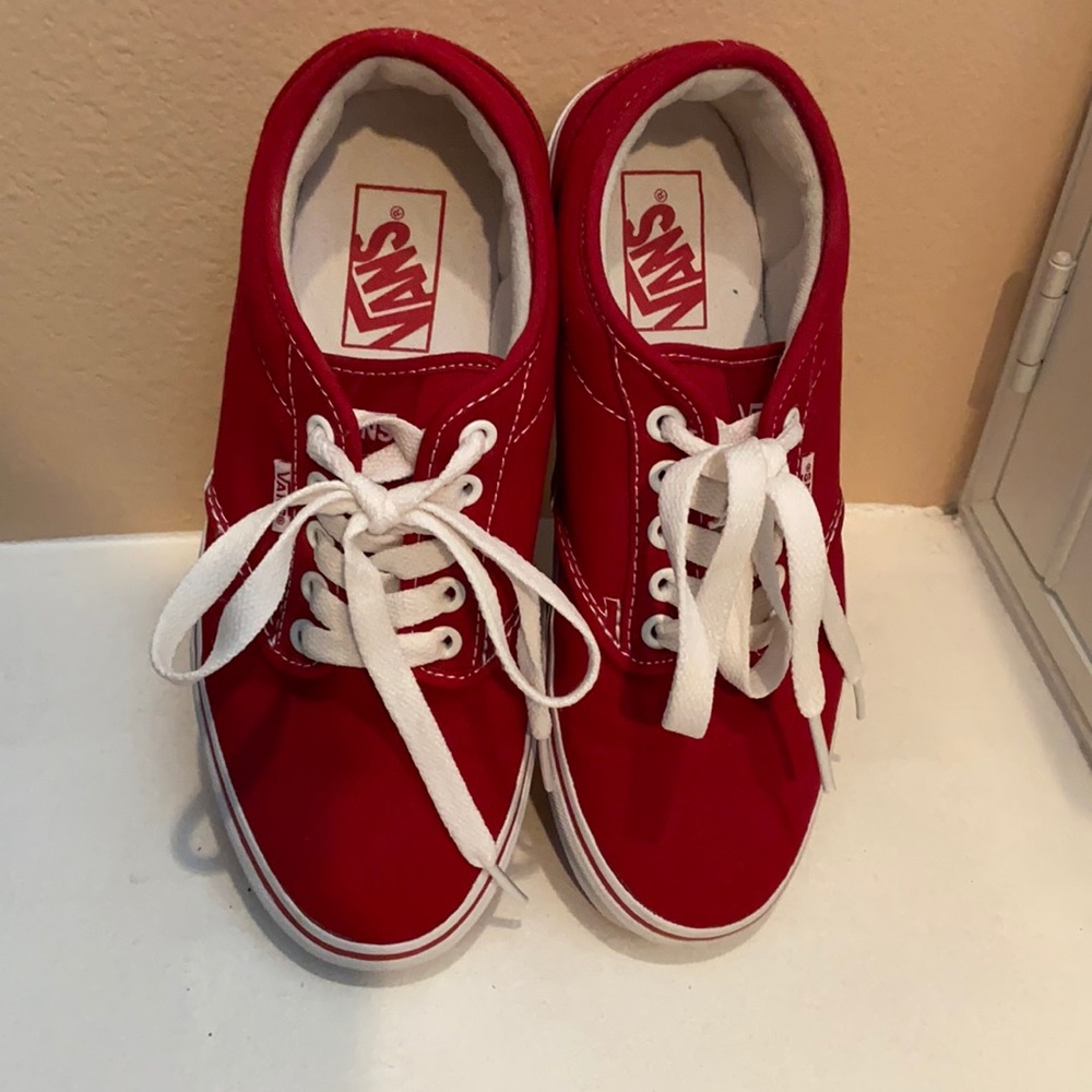 Red Vans